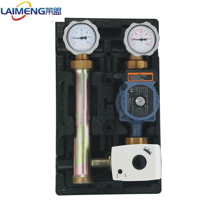 Pump Group With Thermostatic Mixer Pump Group With Thermostatic Mixer